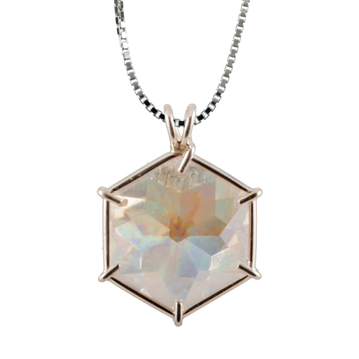Buy Sacred Geometry Pendants - Faceted Crystal & 925 Sterling 