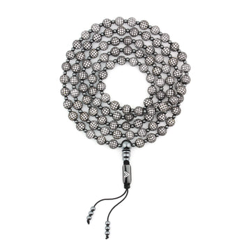 108 Buddha Beads Necklace Buddhist Prayer beads Mala Stainless Steel  Fashion 